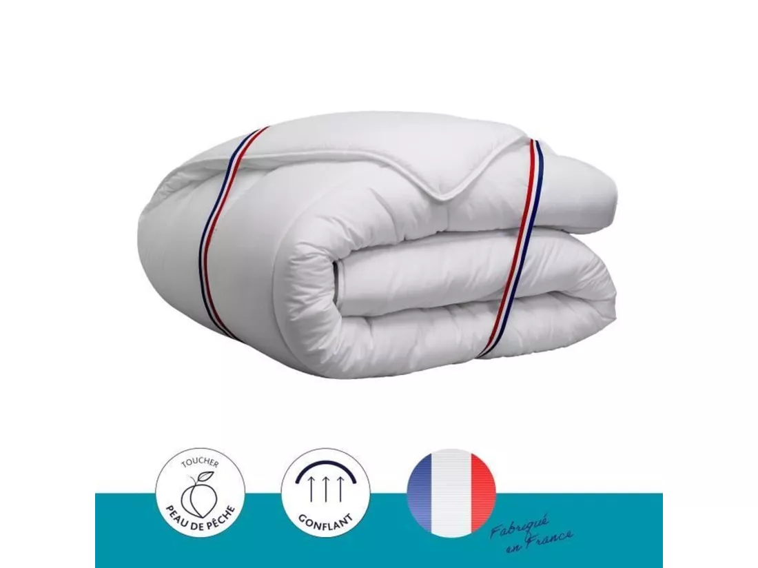 DODO Couette legere Country - 240 x 260 cm - Blanc