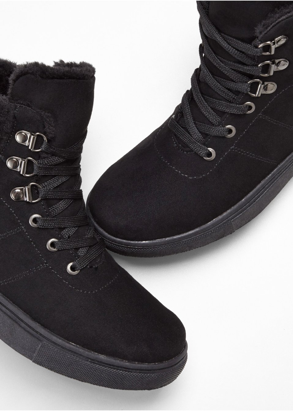 Boots à lacets