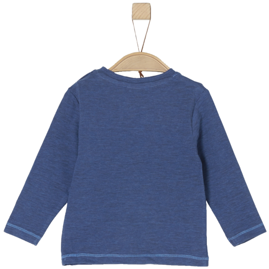 s.Oliver Boys Langarmshirt blue melange