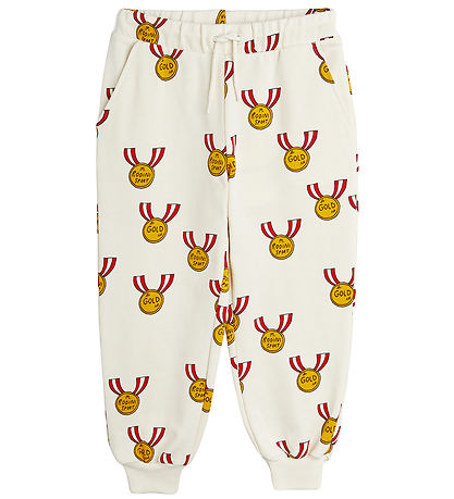 Mini Rodini Jogginghosen - Medaillen - Beige