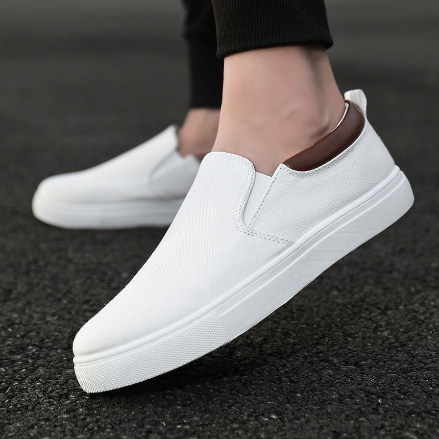 Tanzanite - Canvas Slip Ons