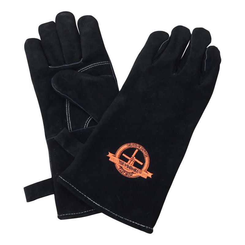 The Windmill Cast Iron - Hittebestendige handschoenen - Zwart - 1 maat
