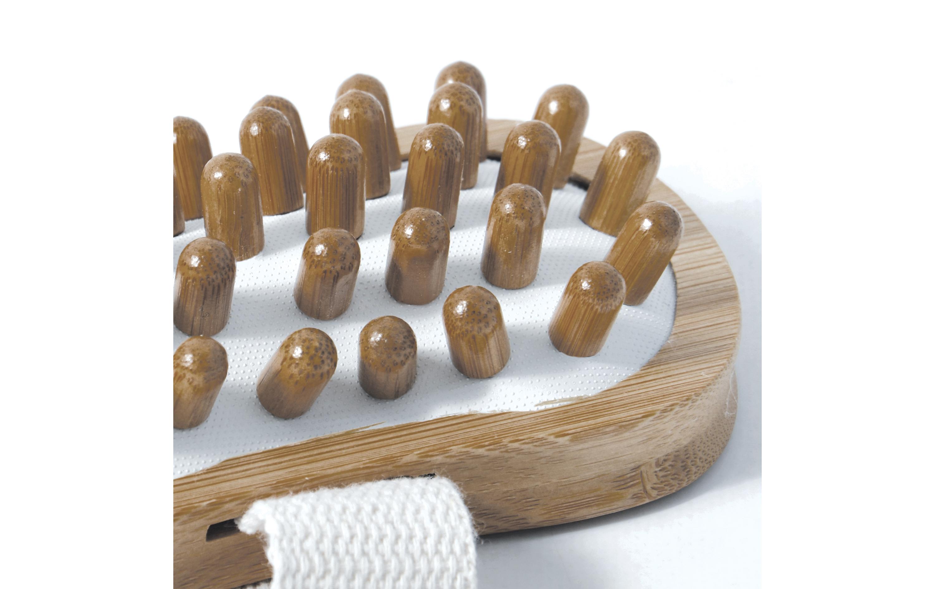 Massagebürste aus BambusHolzbürste