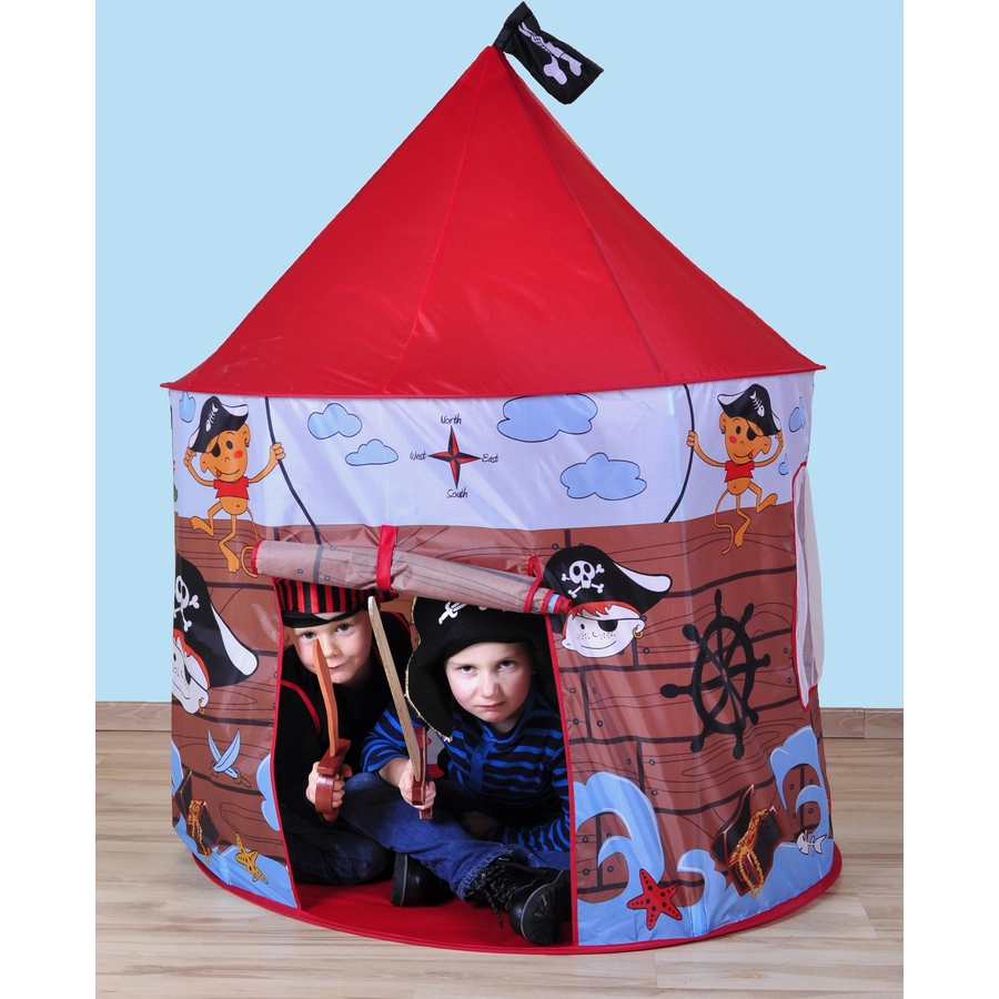 knorr toys® Spielzelt Pirat rot