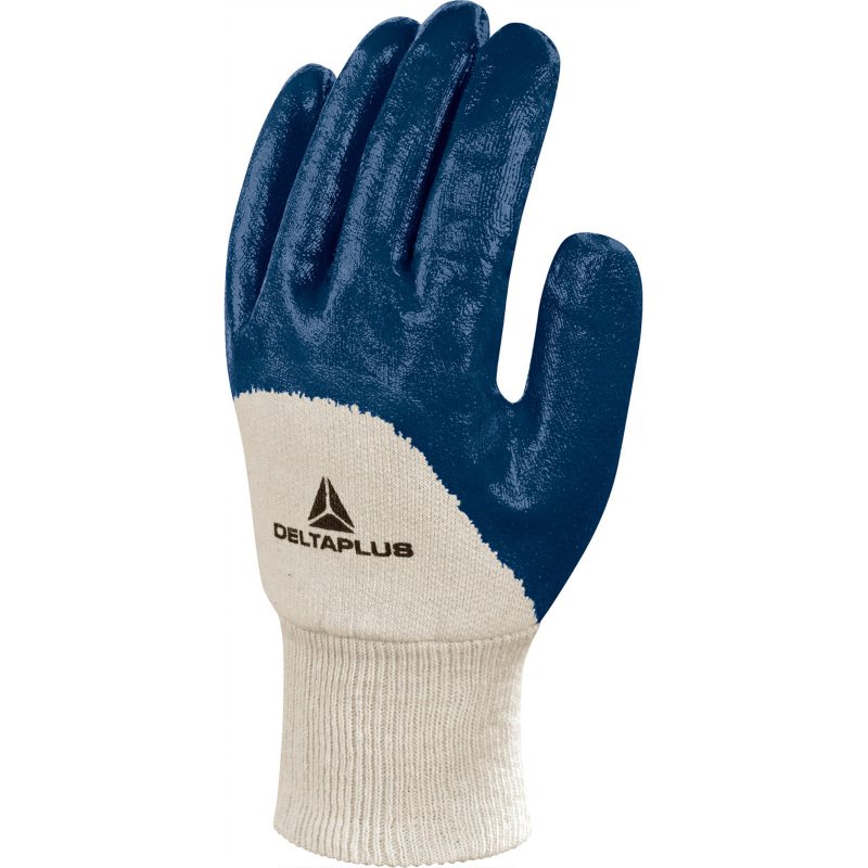 Gants pour travaux lourds en milieu huileux et graisseux Delta Plus NI150 - La paire
