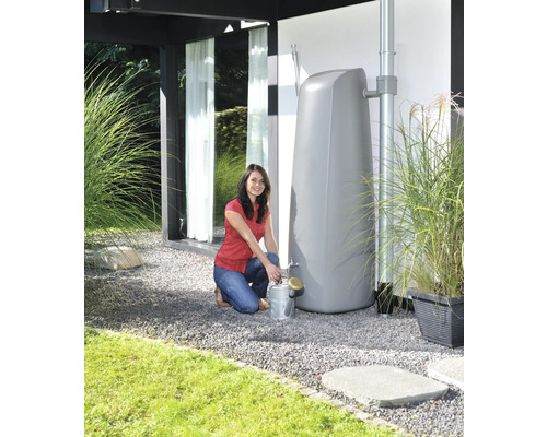 Wandtank GARANTIA Elegance 400 L steengrijs