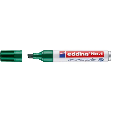 edding No.1 Permanentmarker, 1-5mm, grün