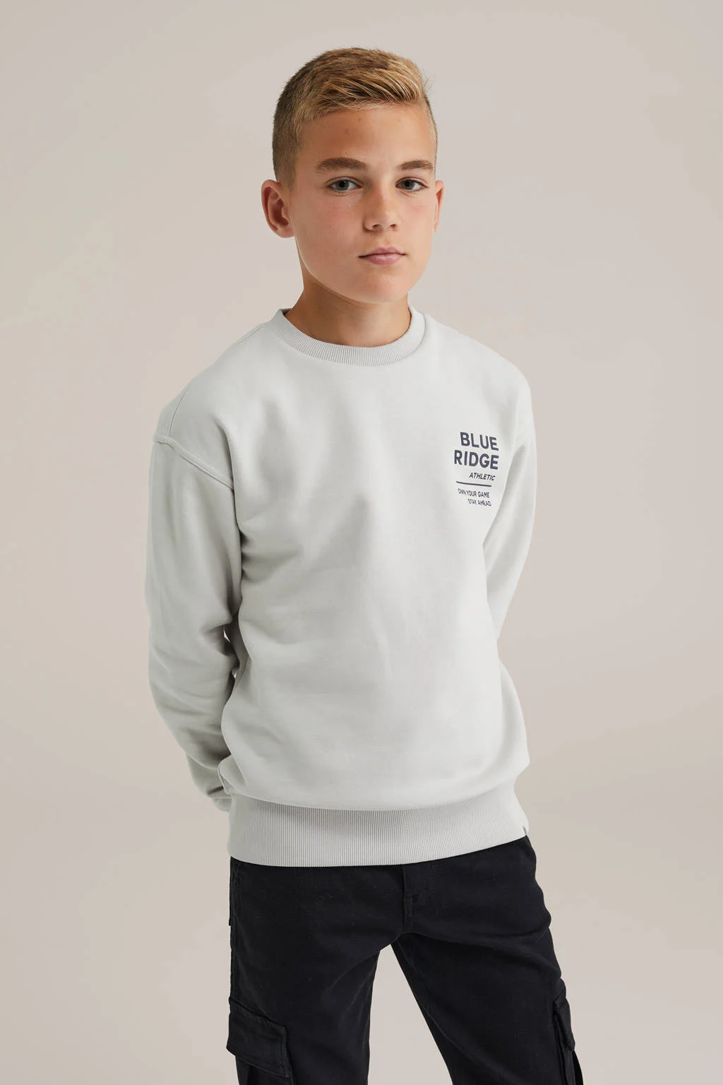 WE Fashion Blue Ridge sweater ecru