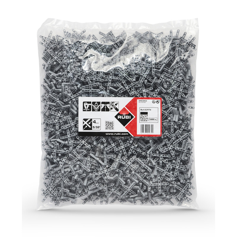 Rubi tegelkruisjes 4,0mm