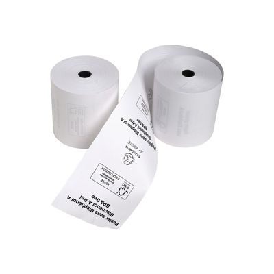 Exacompta - 6 Bobines thermiques - rouleaux caisses - 80 x 80 x 12 mm - sans Bisphénol A - 72 m