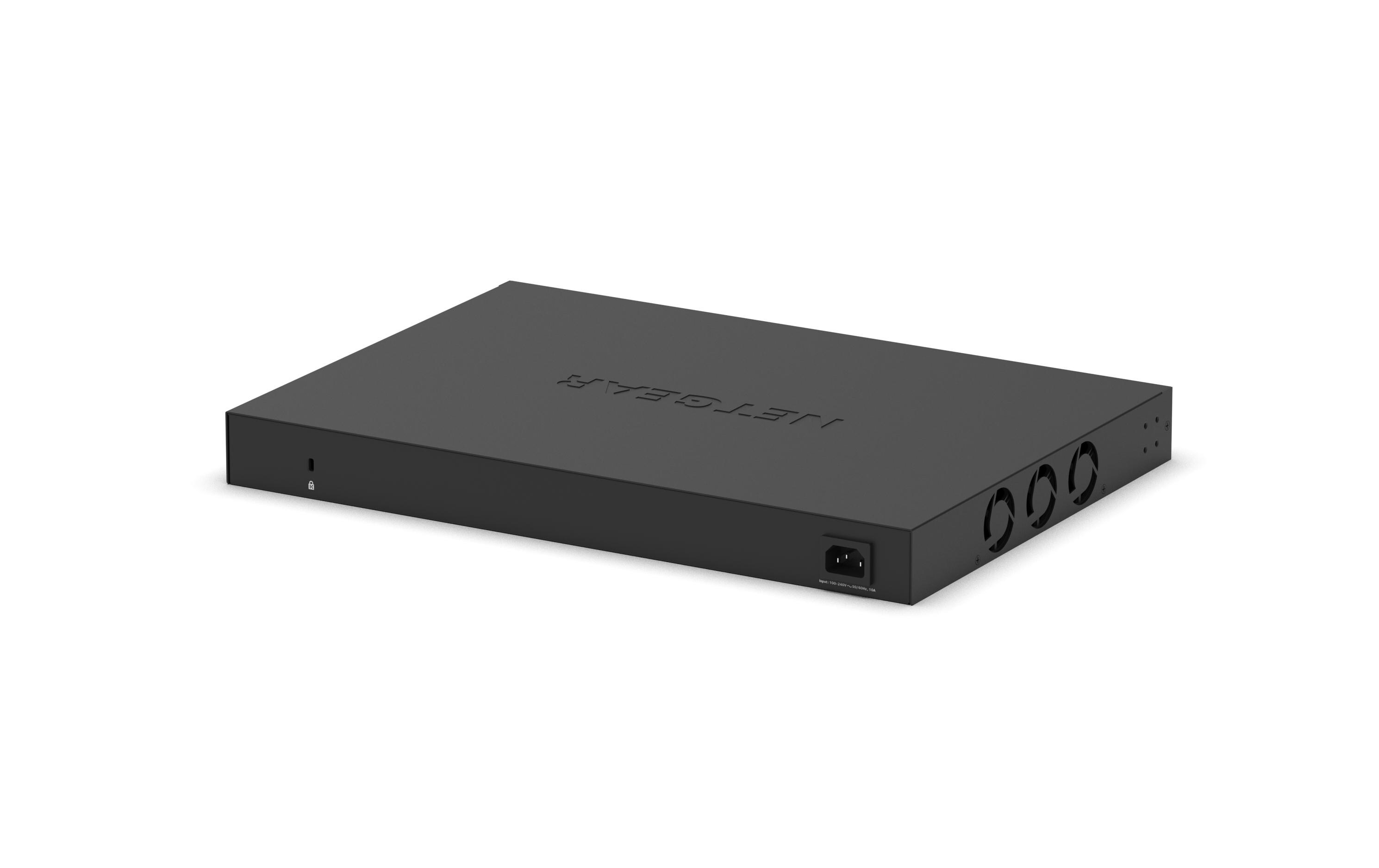PoE++ Switch MS324TXUP 28 Port<br>24-Port Multi-Gigabit (2.5G) Ethernet Ultra60 PoE++ Smart Switch mit 4 SFP+ Ports