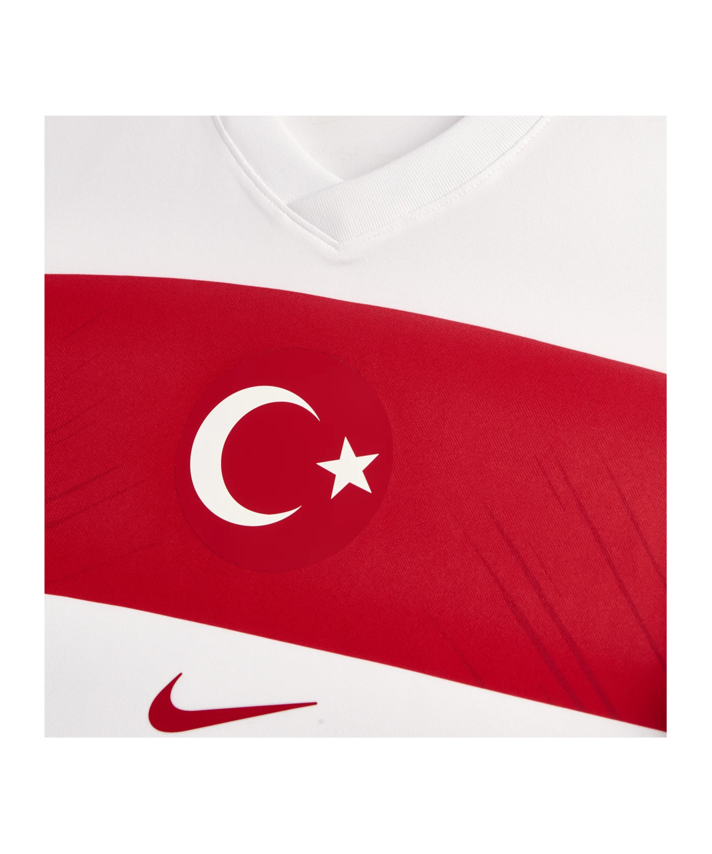 Nike Türkei Fan Trikot Home EM 2024 Damen Weiss F100
