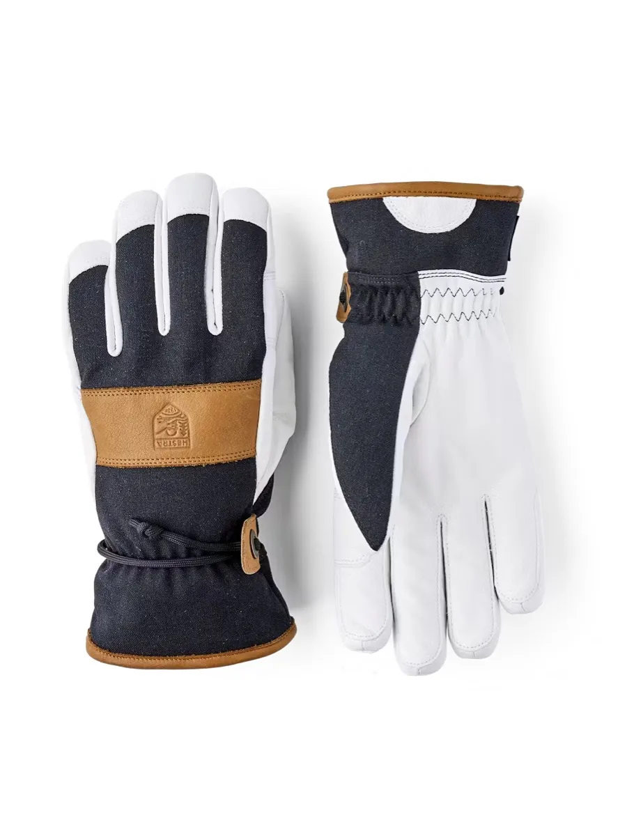 Hestra Women's Voss Czone - 5 Finger Black/Cork