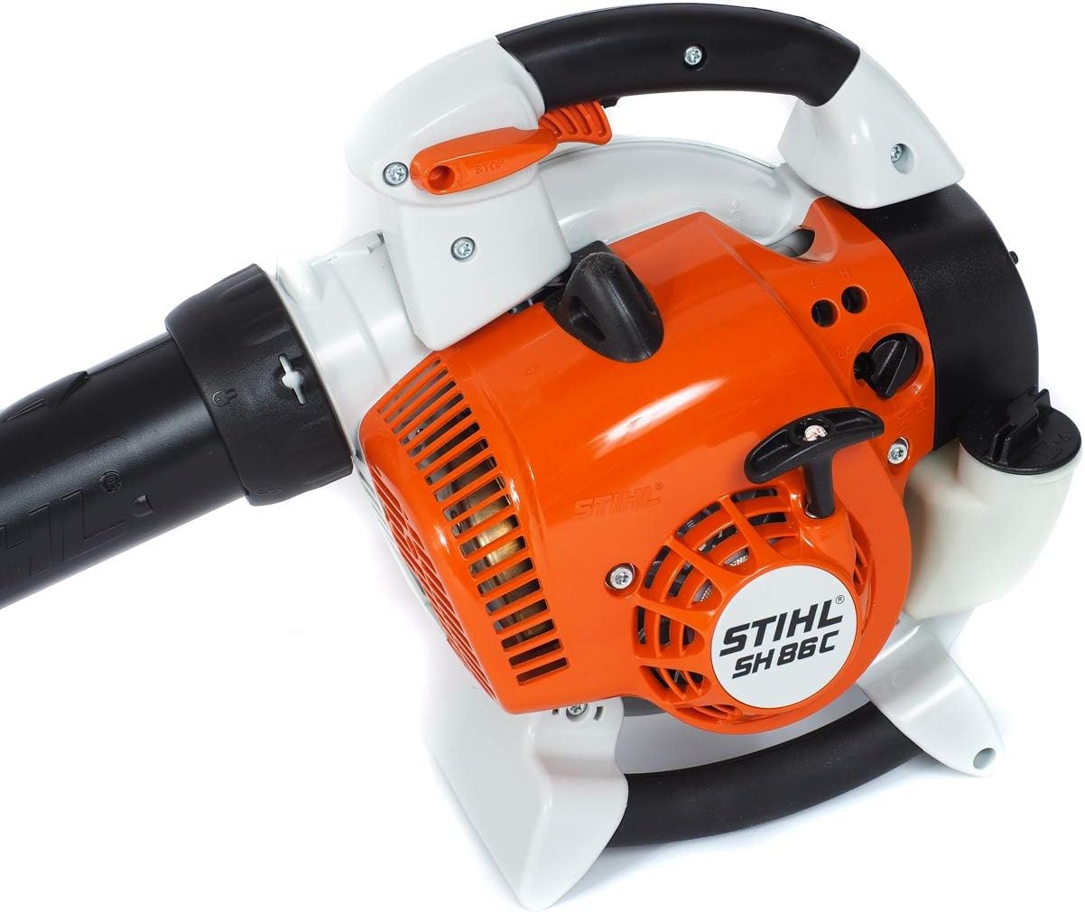 STIHL SH 86 C-E Saughäcksler/Laubbläser, Kabelgebunden, Weiß,Schwarz,Orange