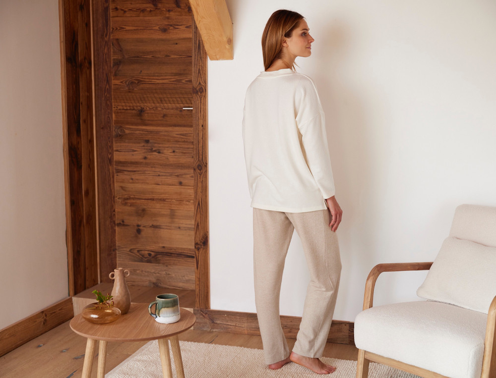 Pantalon droit-Macchiato