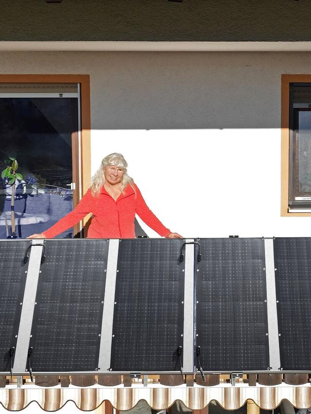 Flexibles Solarkraftwerk, 600 W Leistung