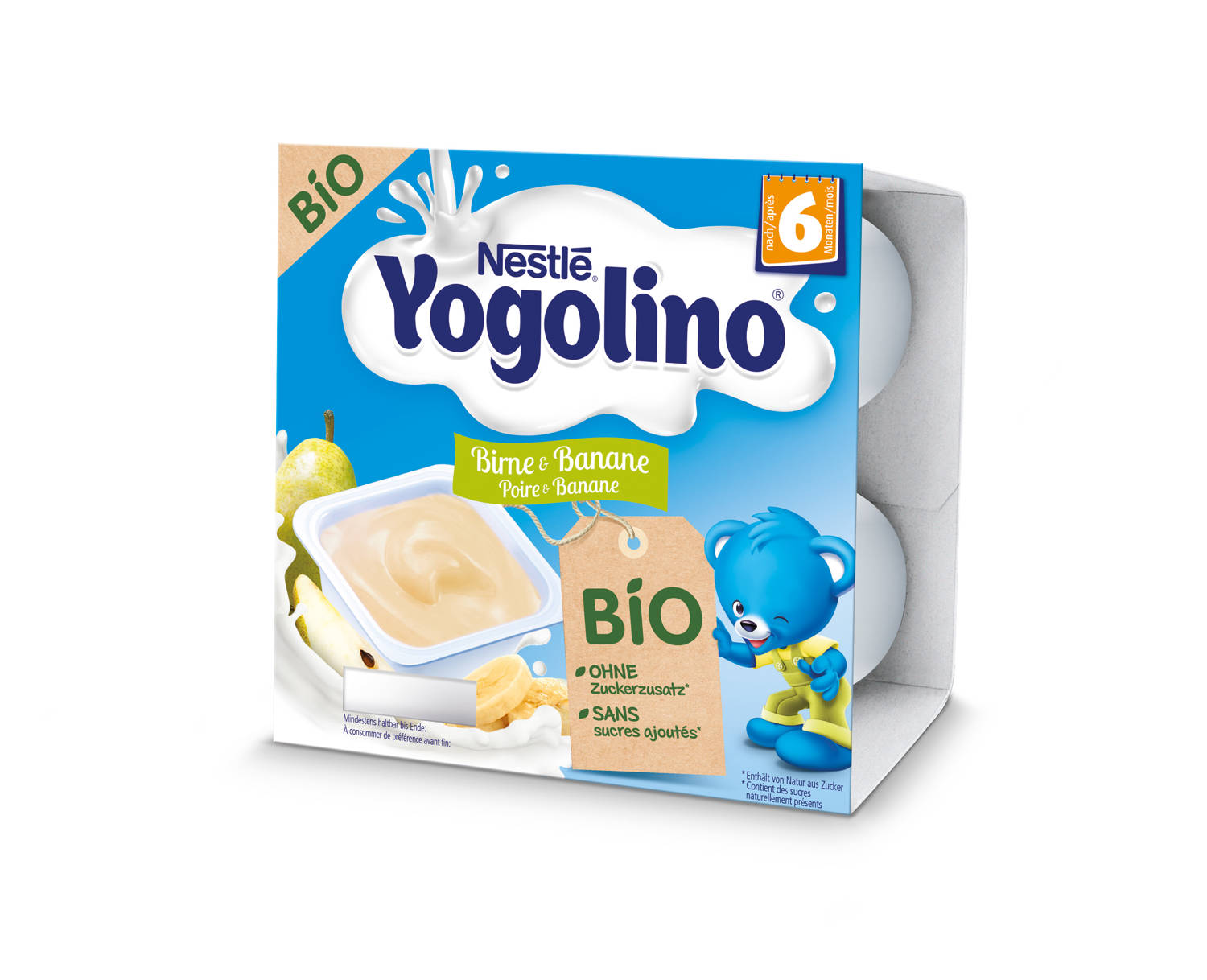 NESTLE Yogolino Bio Birne Banane 90 g