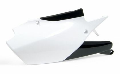 Plaques latérales Racetech blanc/noir