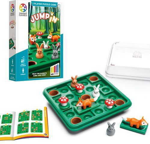 Smart Games - Jump In - Puzzelspel - Multikleur - Hout
