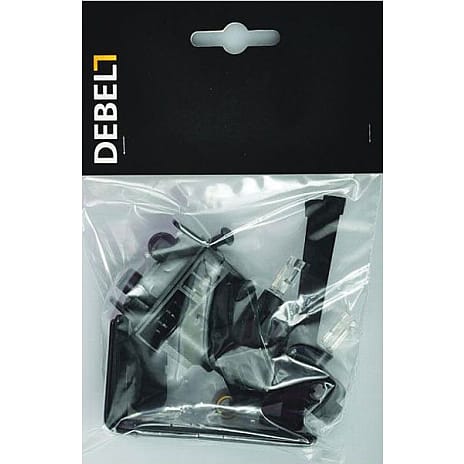 DEBEL lamelskinne kit set - sort
