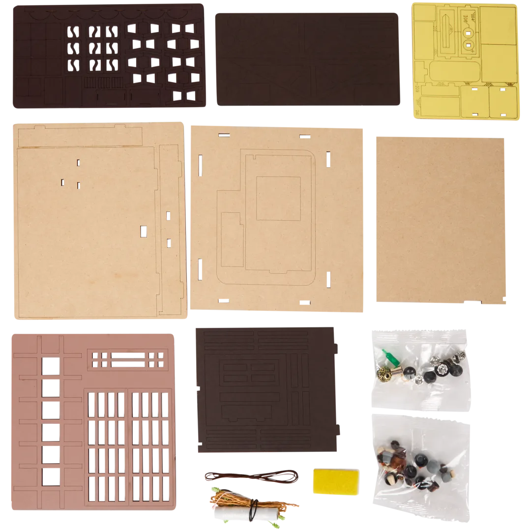 Crafts & Co DIY miniatuurhuisje Diverse varianten