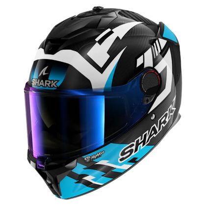 Casque Shark SPARTAN GT PRO - CARBON ZARCO TRACK RACER - Noir / Blanc