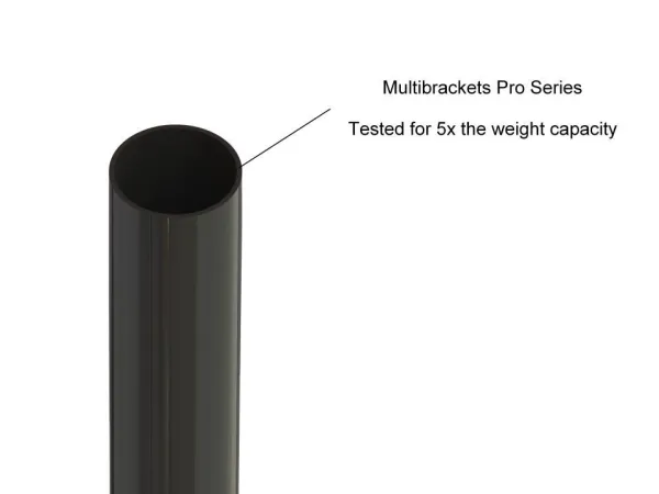 Multibrackets M Menu Board Mount Pro MBC3X1U - Beslag - aluminium, stål - sort - skærmstørrelse: 40