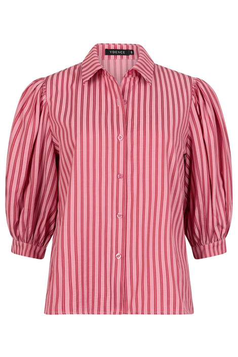 Ydence roze dames blouse