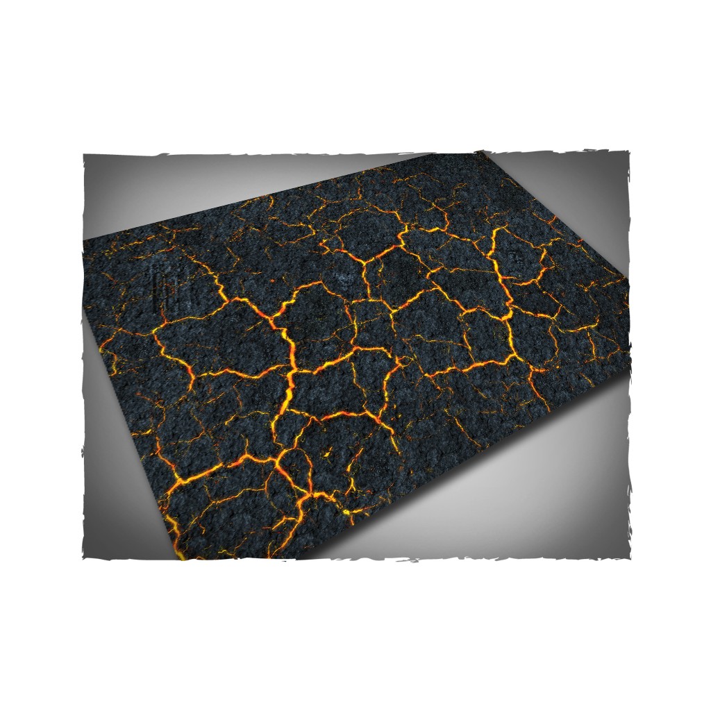 Terrain Mat PVC - Inferno - 120x180