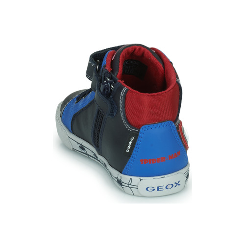 Geox - B KILWI BOY C - Bleu / Rouge