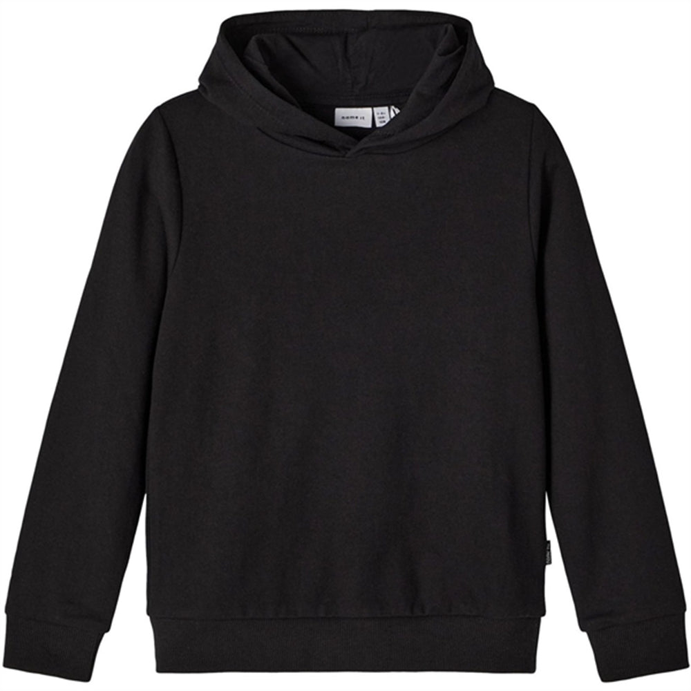 Black Hoodie - Name It → Luksusbaby.dk