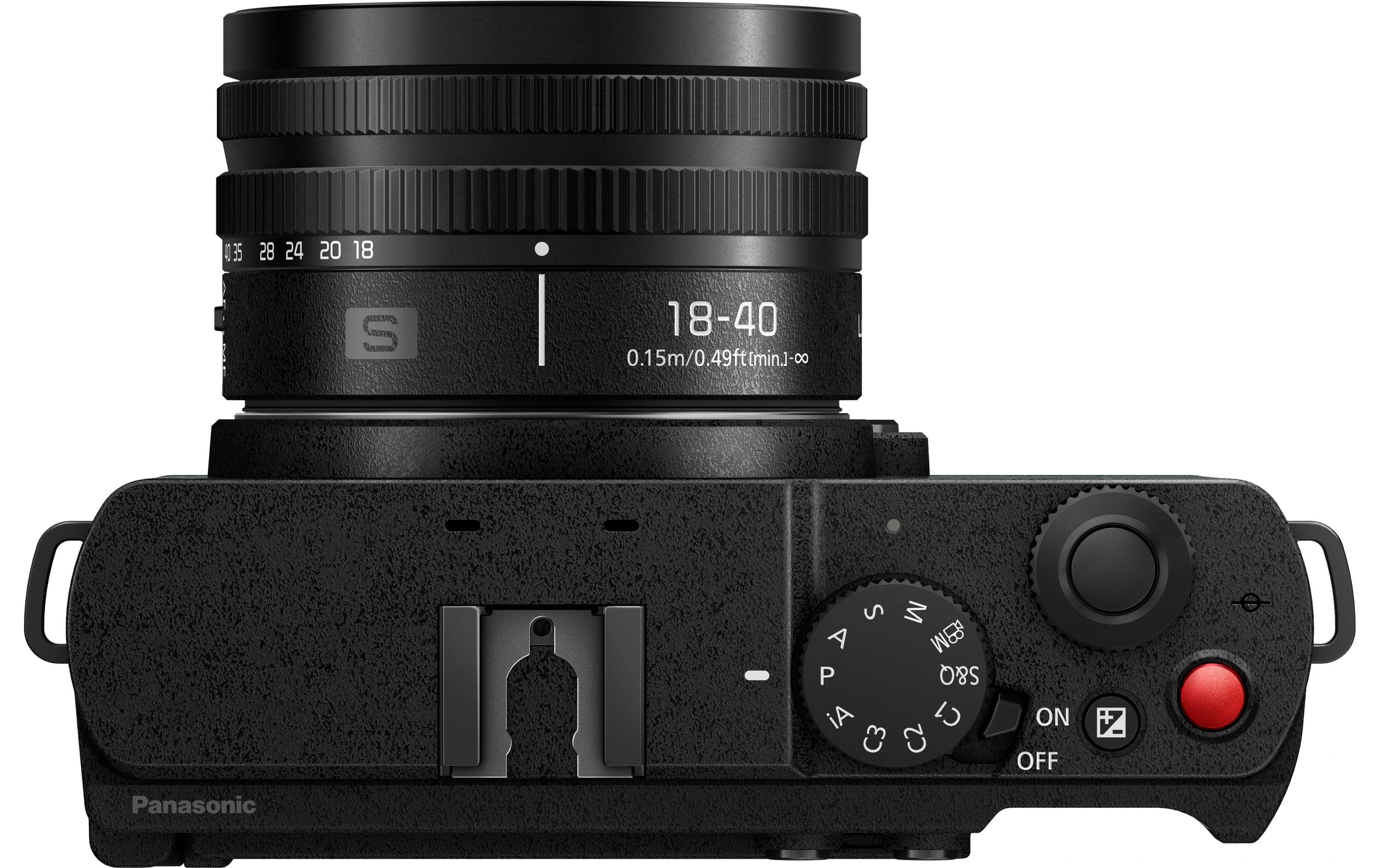 Fotokamera Lumix S9 Grün Kit Lumix S 18-40 mm F/4.5-6.3<br>Kompakte Open-Gate spiegellose Vollformatkamera inklusive Objektiv