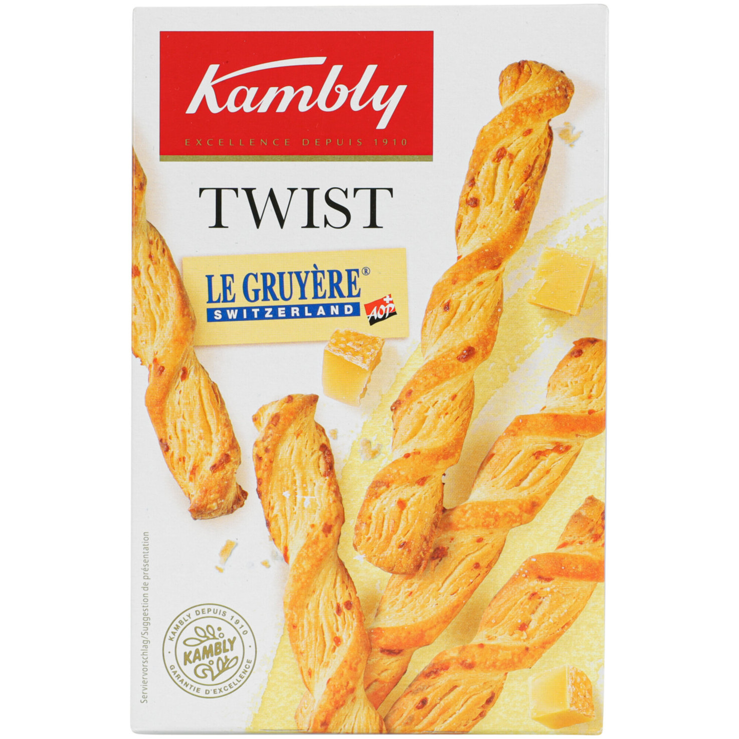 Kambly Twist Flûtes Käse