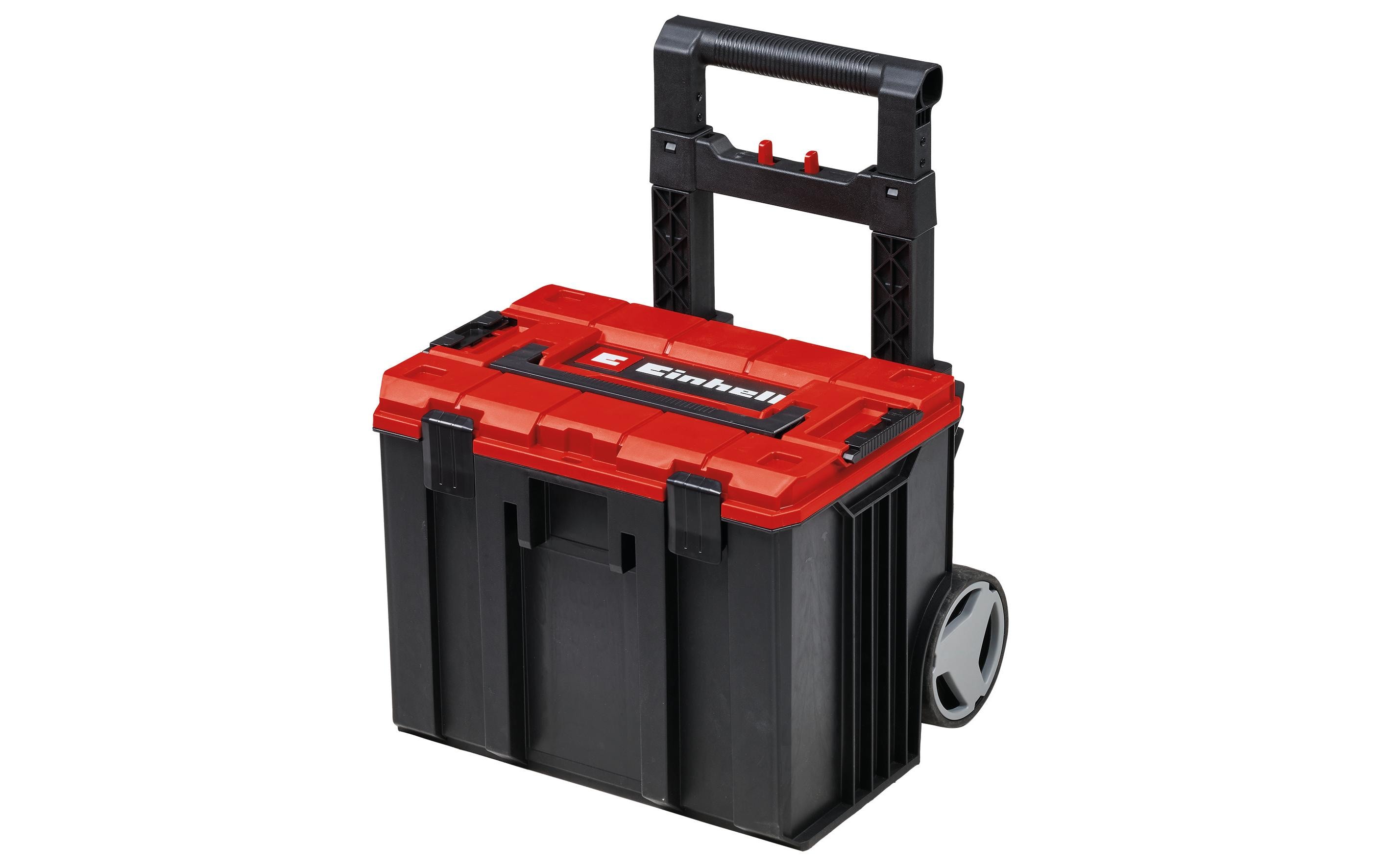 Systemkoffer E-Case L mit RäderModularer E-Case Werkzeugkoffer auf Rollen