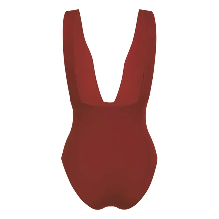 Anja Paris Maillot 1 Pièce Le Plongeant | Terracotta