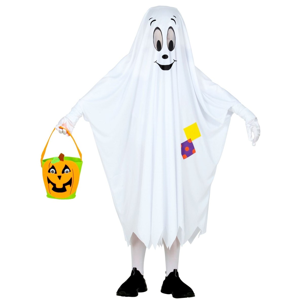 Halloween Kostuum Wit Kind Spook
