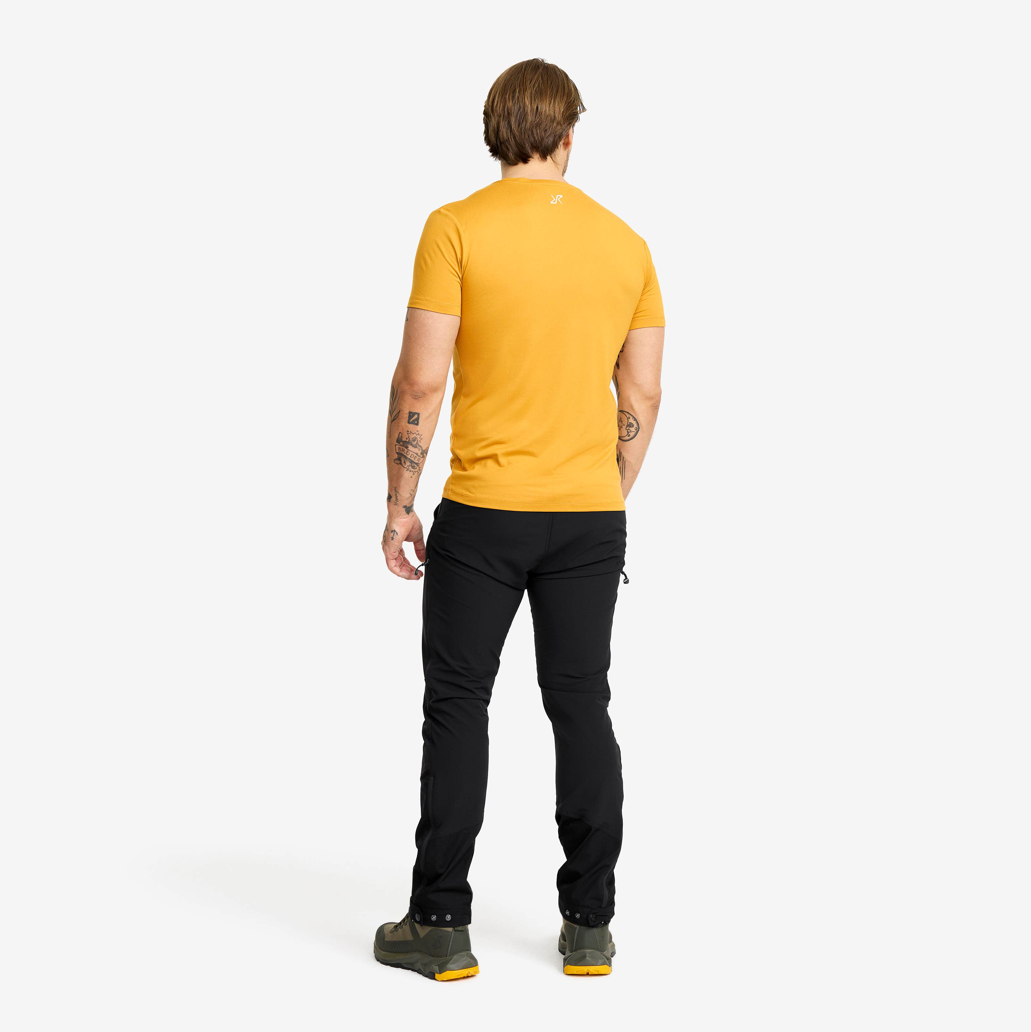 Mission Logo Slim Fit T-shirt Herre Harvest Gold