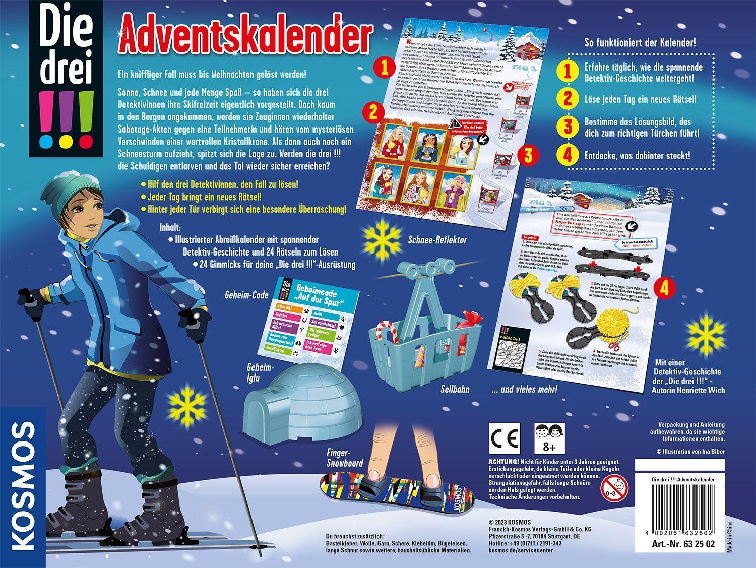 Adventskalender DIE DREI !!!