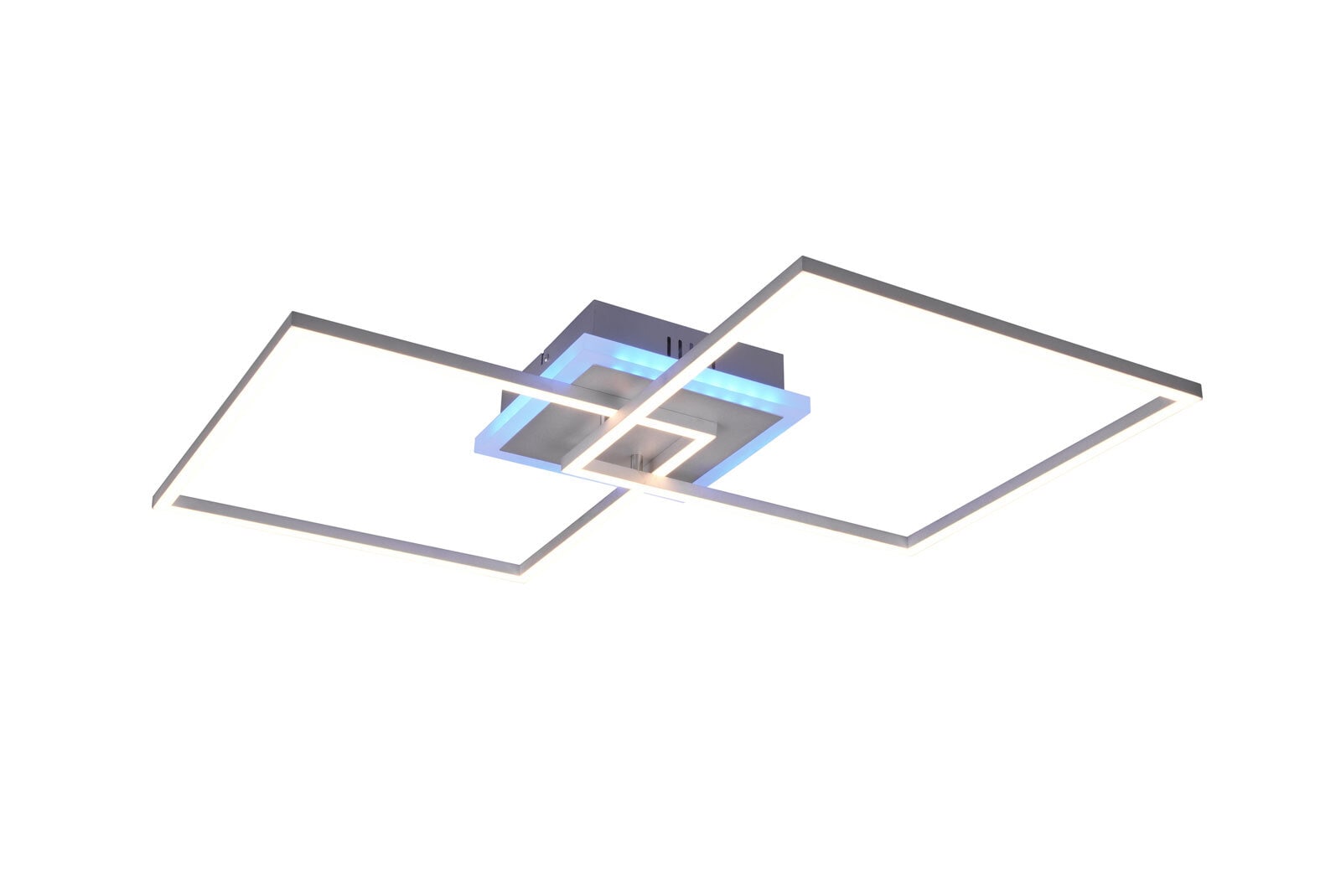 LED Deckenlampe ARRIBO 61 x 61 cm titanfarbig