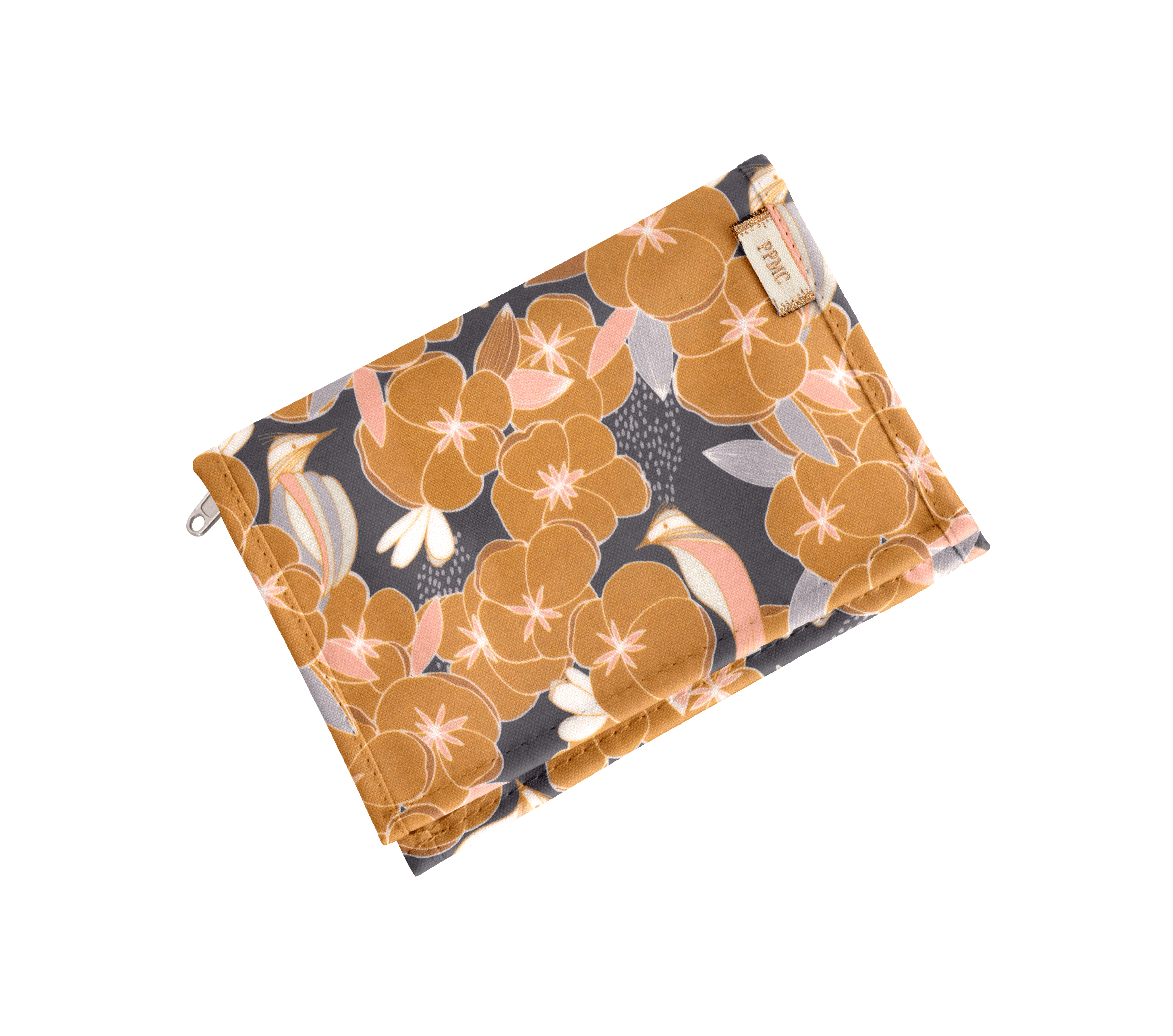 Portefeuille Compact Coton D'or