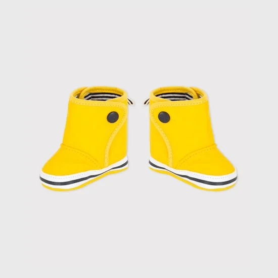 Chaussons style botte de pluie   Jaune        de               Petit Bateau