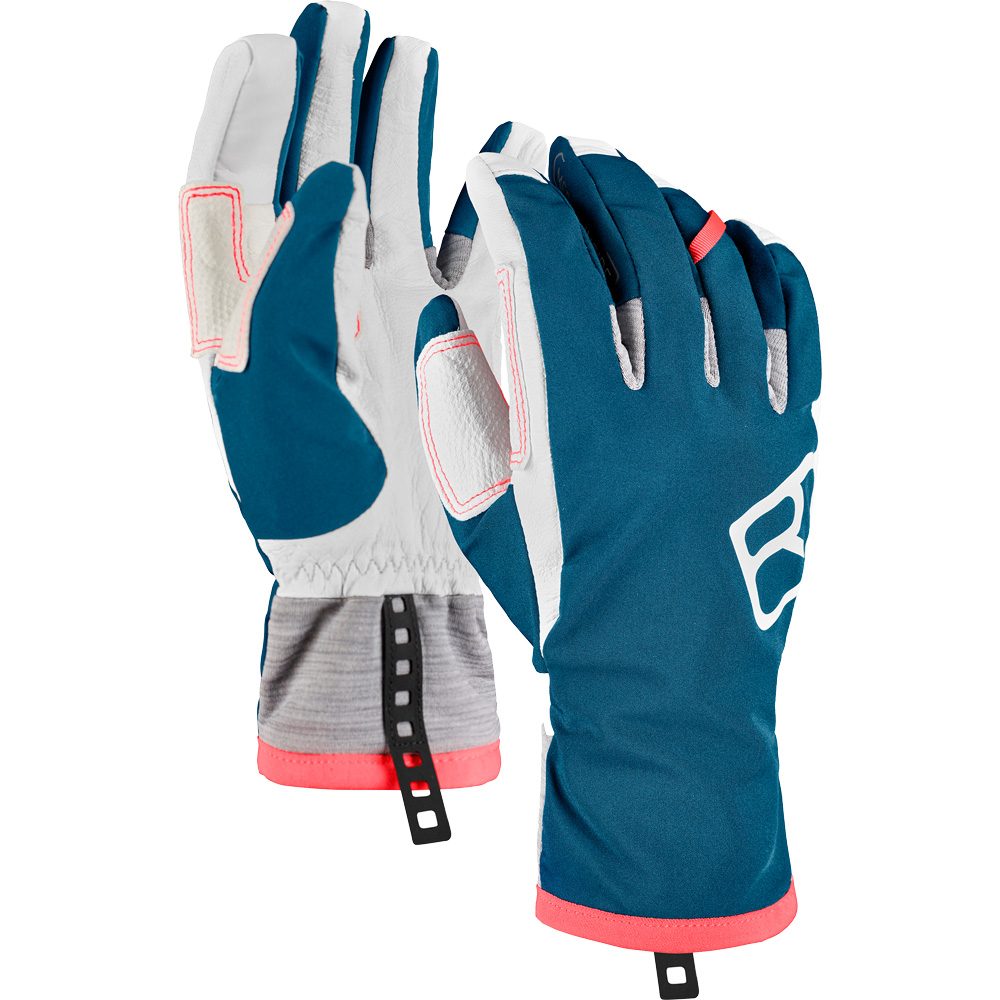 ORTOVOX Tour Fingerhandschuh Damen petrol blue