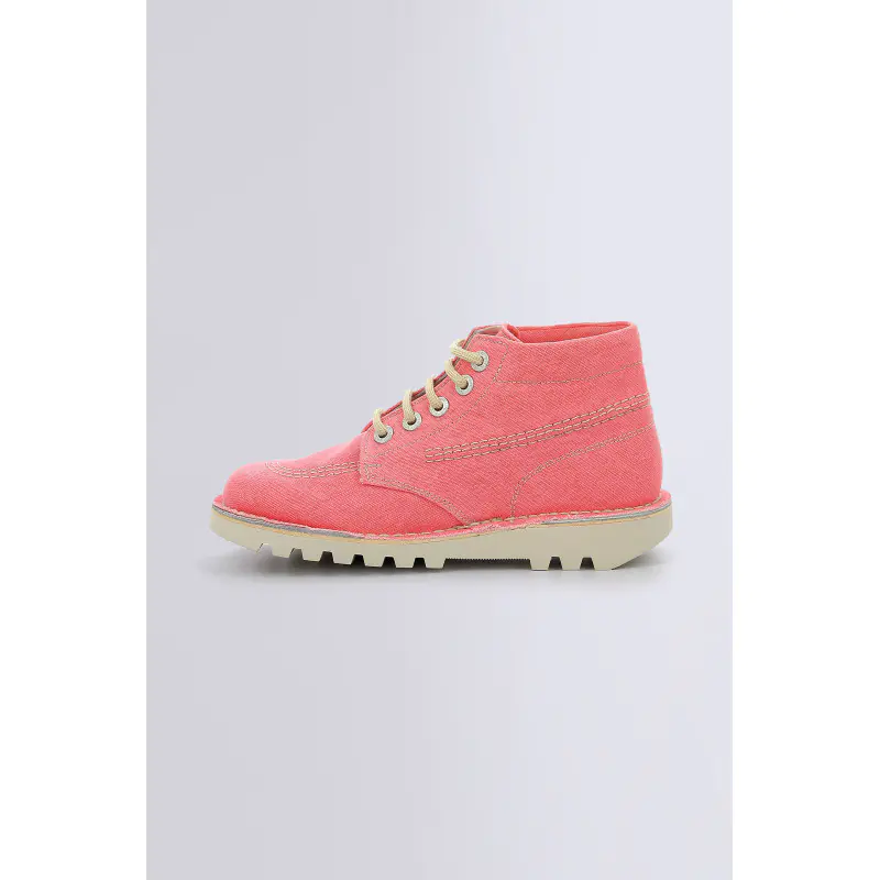KICK HI ROSE CLAIR BOTTINES Textile Femme