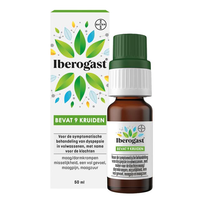 Iberogast Druppels Bij Prikkelbare Maag- En Darmklachten 50 ML