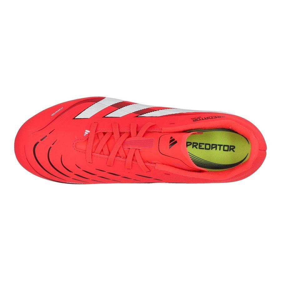 adidas Predator League FG/AG Pure Victory - Lucid Red/Blanc/Noir Enfant