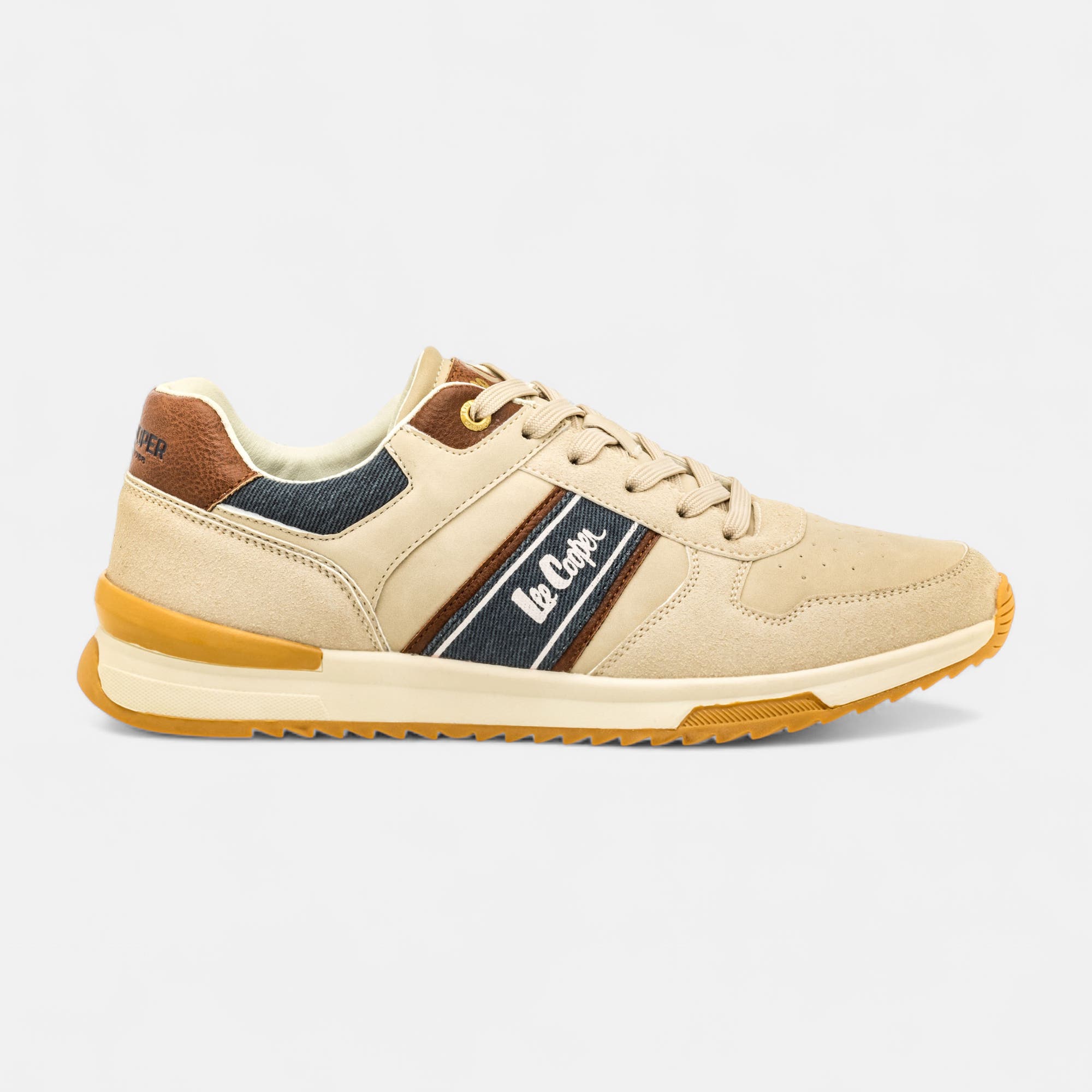 Baskets basses Homme beige