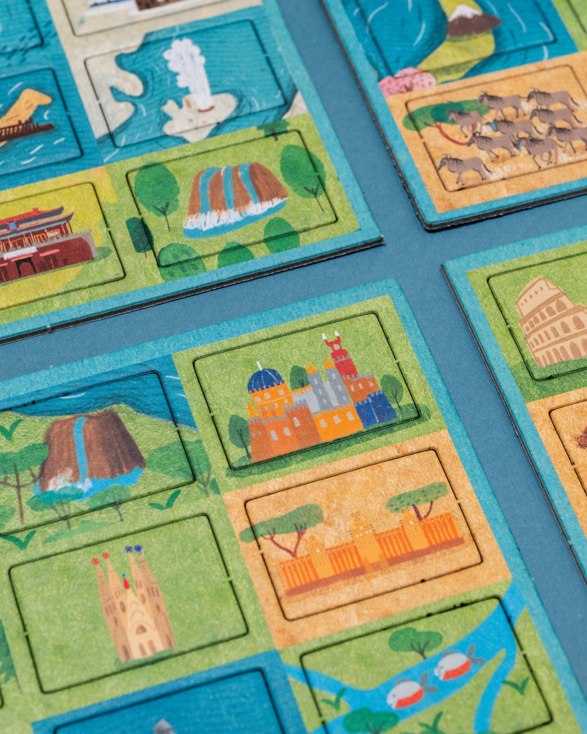 Brettspill Barn 8år+ – Lærerikt & Flere Spillnivåer | Wonderful World