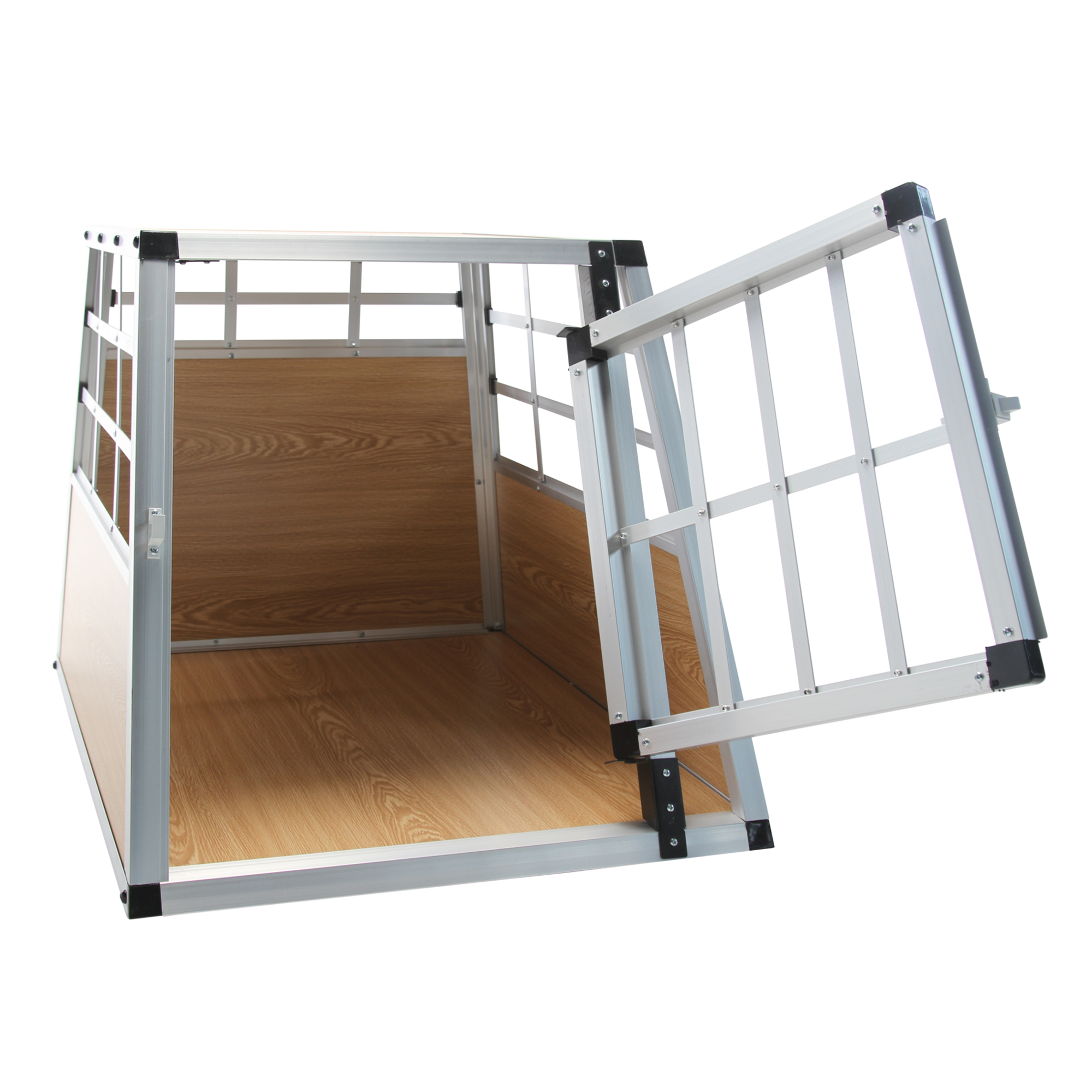 Hundebox Alu S hellbraun