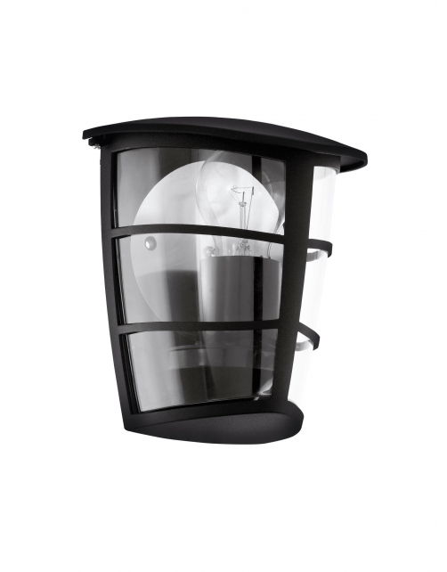 Eglo Wandlamp Aloria - Buitenverlichting - Zwart