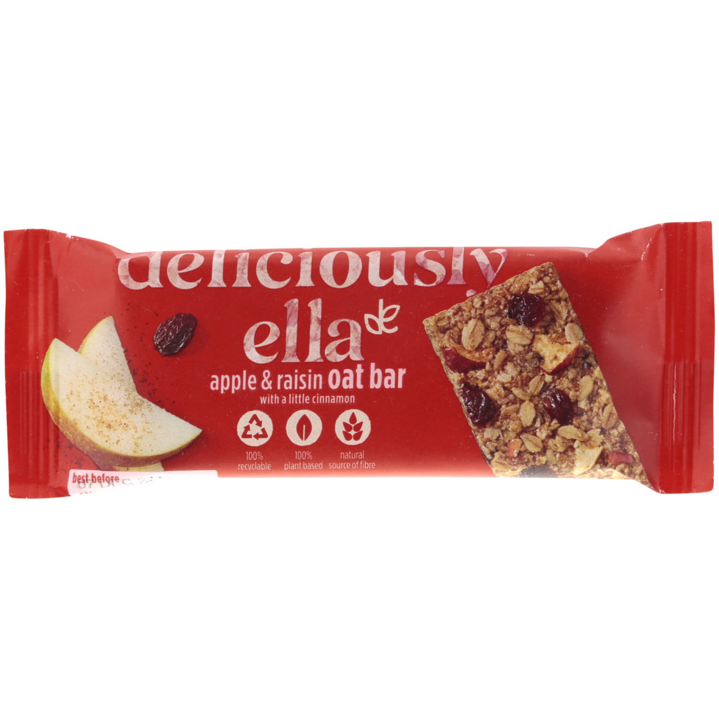 Deliciously Ella Apple Raisin Bar